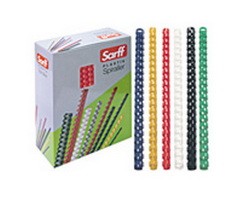 Sarff Spiral Plastik Delux 14 mm 100'lü Mavi