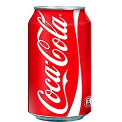 Coca Cola Kutu 330 ml 24'lü