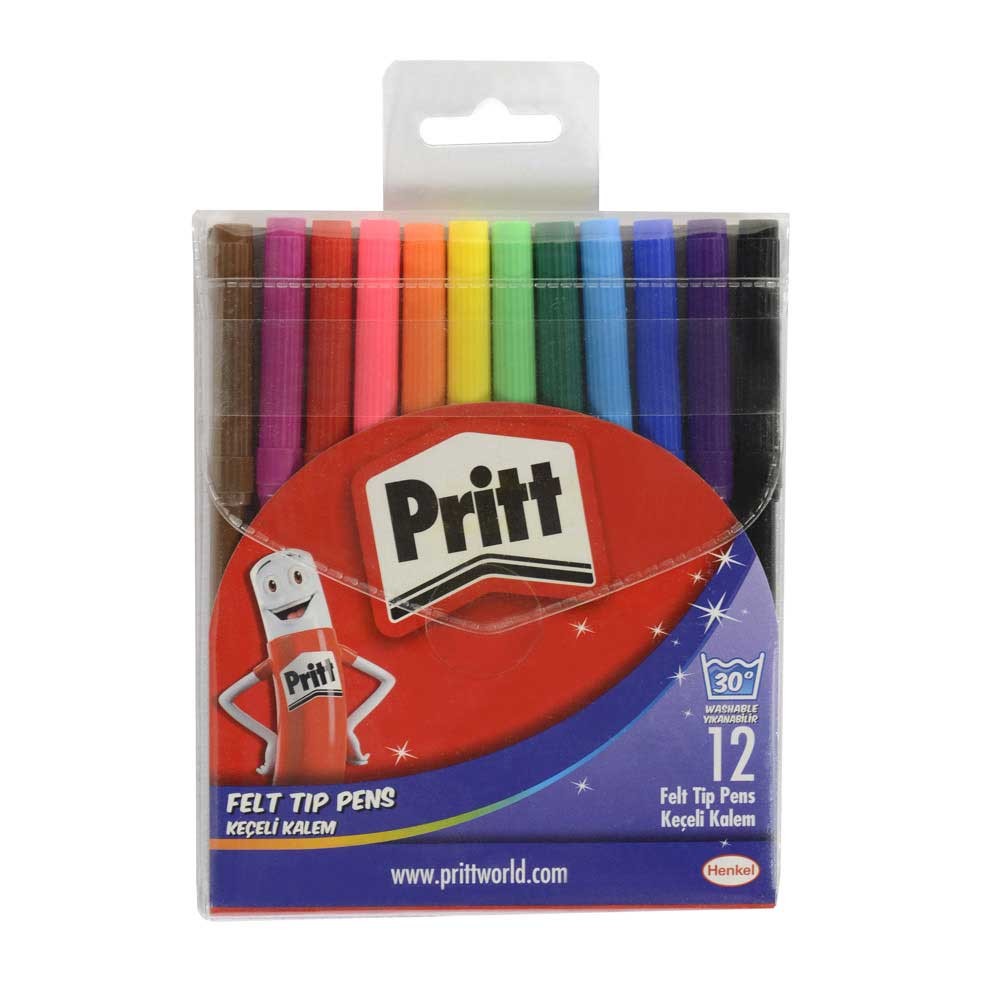 Pritt Keçeli Boya Kalemi 12'li