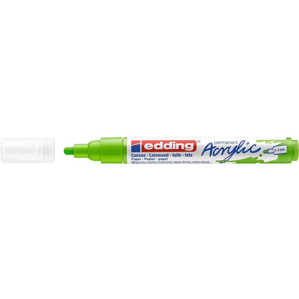 Edding 5100 Akrilik Markör Orta Uçlu Sarı-Yeşil