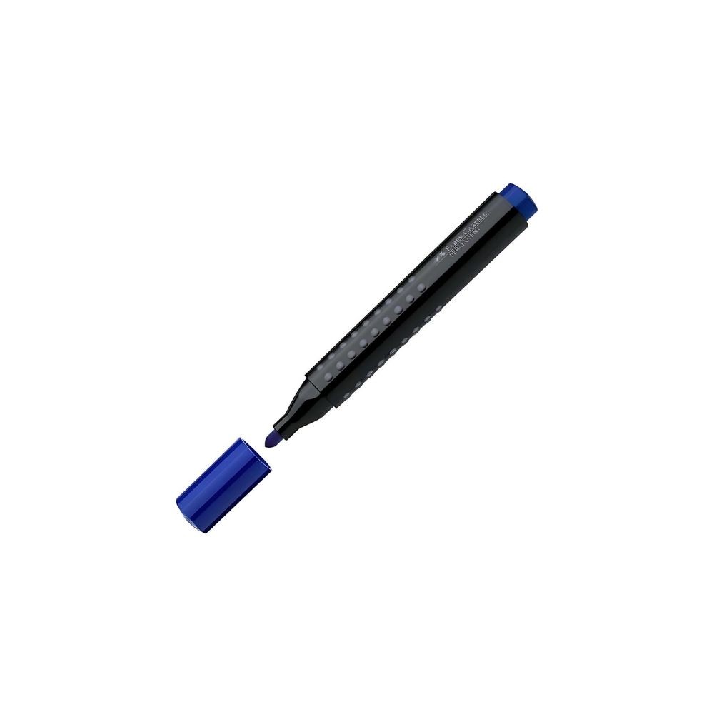 Faber-Castell Permanent Markör Grip Yuvarlak Uç Mavi