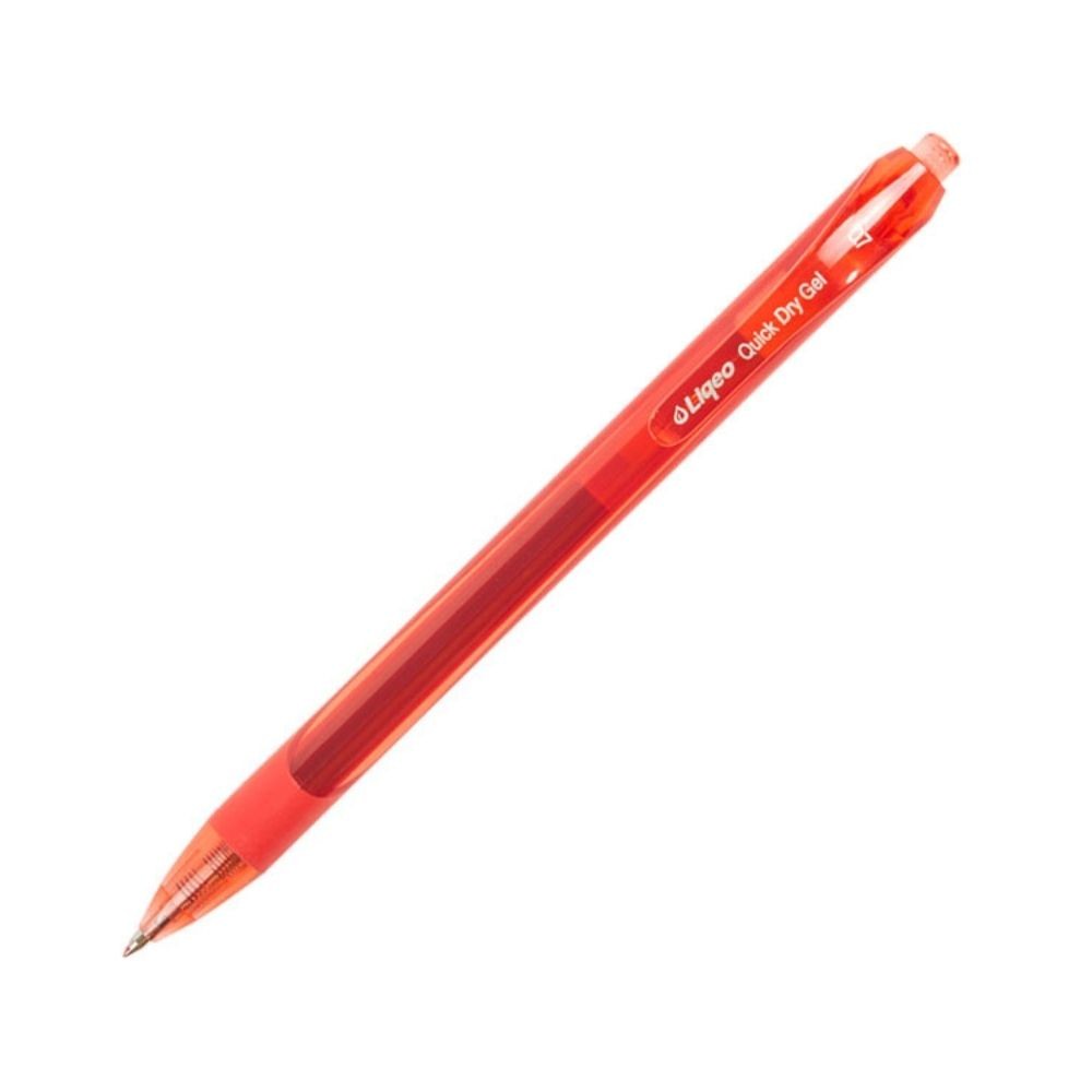 Liqeo Gel Pen Instant Dry 0.7 mm Kırmızı