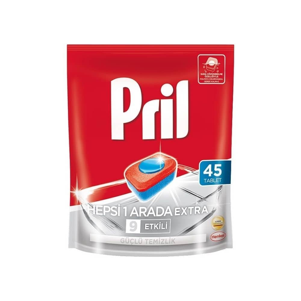 Pril Bulaşık Makinesi Tableti Hepsi 1 Arada 45'li