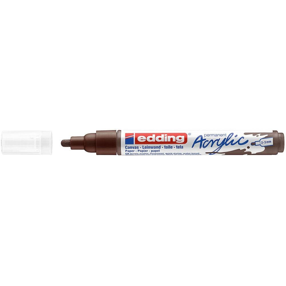 Edding 5100 Akrilik Markör Orta Uçlu Çikolata Kahvesi