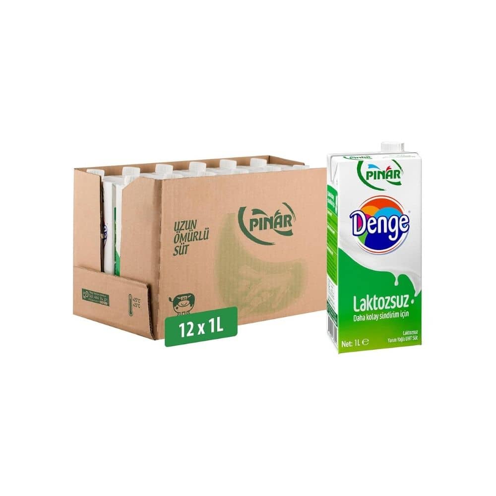 Pınar Süt Denge Laktozsuz 1lt 12'li