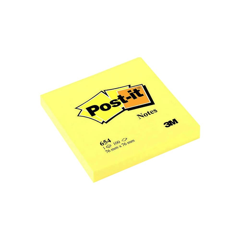 Post-it Yapışkanlı Not Kağıdı 76x76 mm Sarı