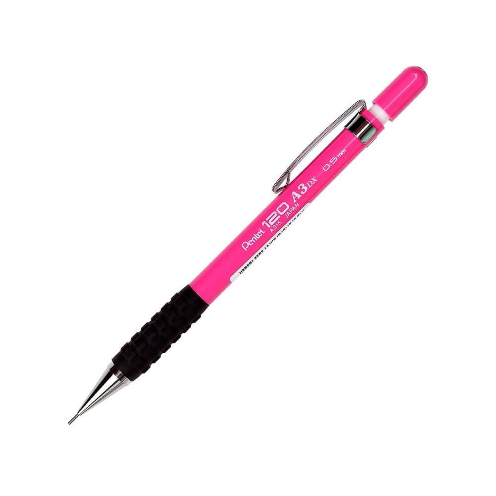 Pentel Versatil Uçlu Kalem Tutaçlı 0.5 mm Pembe