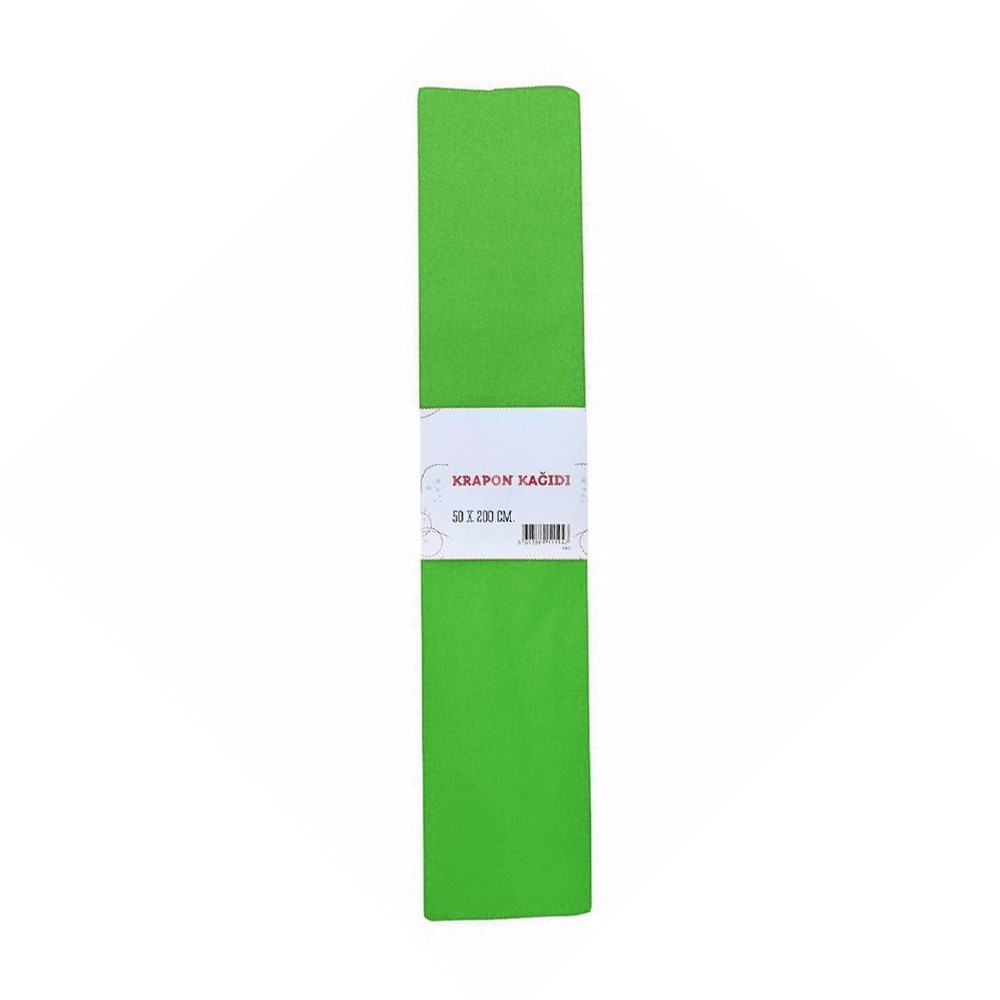 Gıpta Krapon Kağıdı 50x200 cm 10 Adet Yeşil
