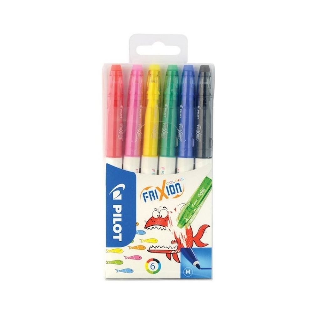 Pilot Keçeli Kalem Silinebilir Mürekkepli Frixion Colors 6'lı