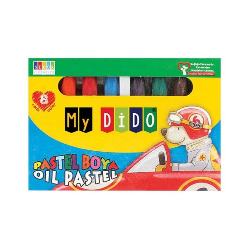 Südor Pastel Boya 8 Renk Mydido