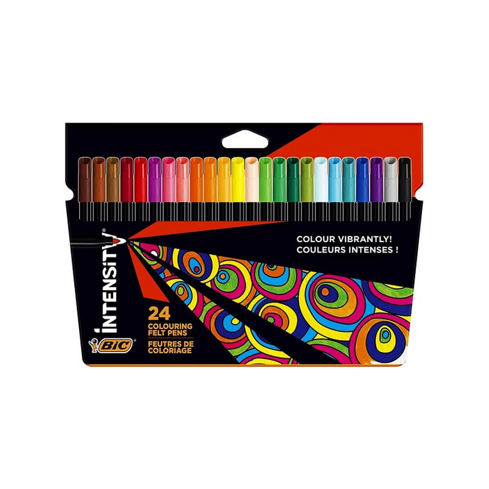 Bic Keçeli Boya Kalemi İntensity 24 Renk