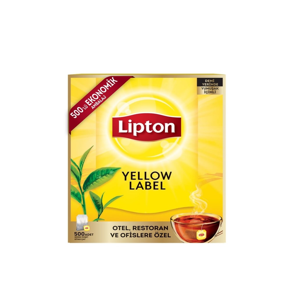 Lipton Yellow Label Demlik Poşet Çay 500'lü 3.2 gr