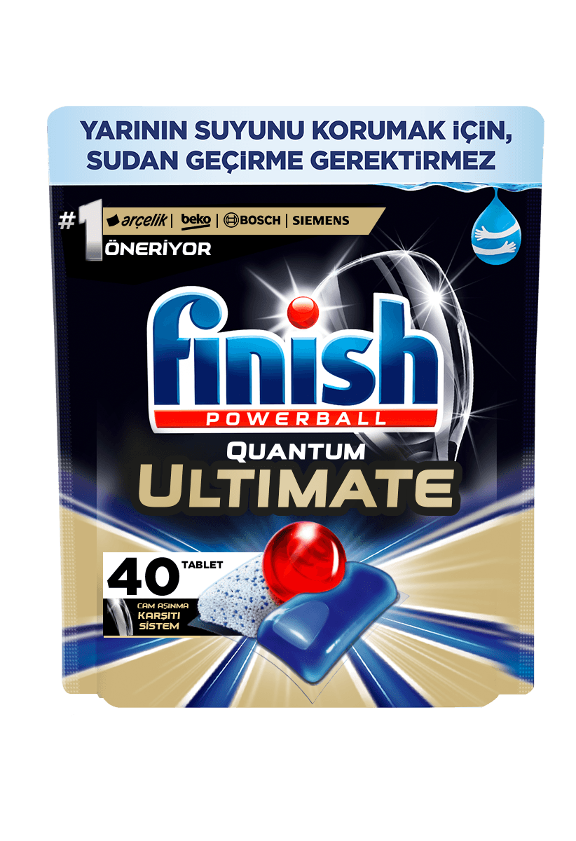 Finish Bulaşık Makinesi Tableti Quantum Ultimate 40'lı