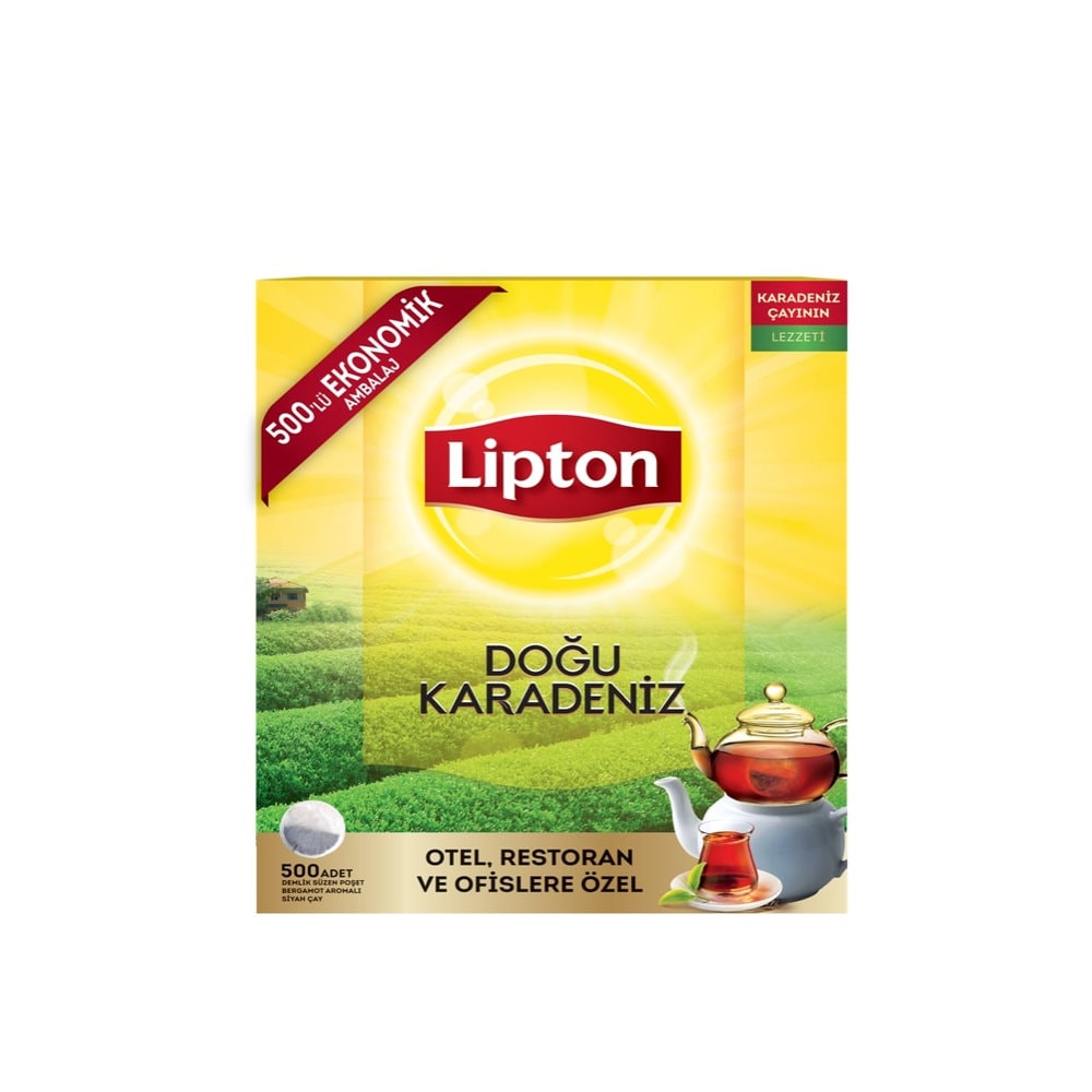 Lipton Doğu Karadeniz Demlik Poşet Çay 500'lü 3.2 gr