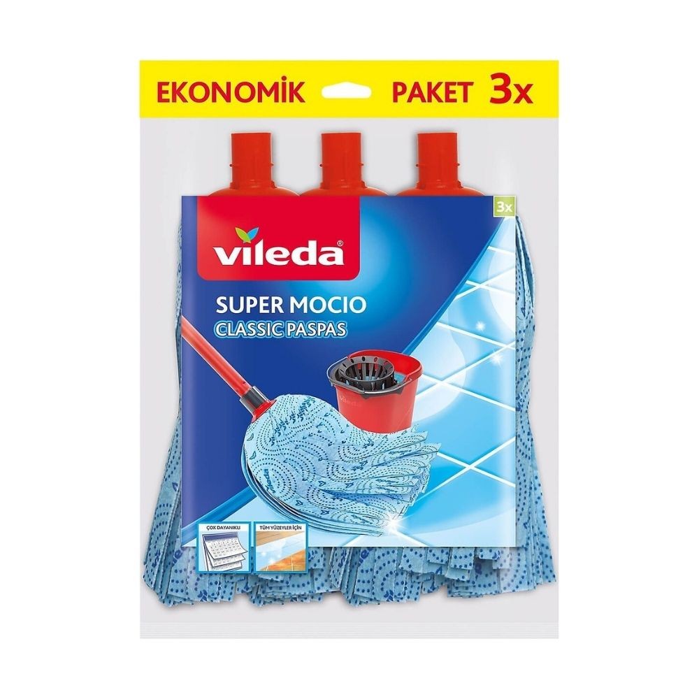 Vileda Paspas Yedek Süper Klasik 3'lü