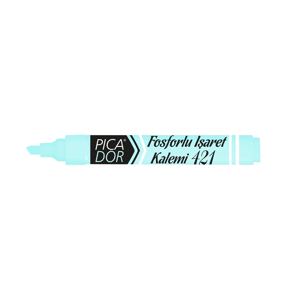 Picador Fosforlu Kalem Pastel Mavi 421