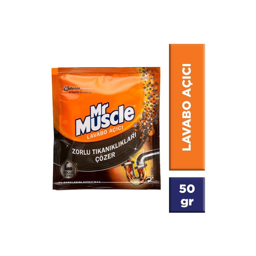 Mr. Muscle Lavabo Açıcı Granül 2'li 50 gr