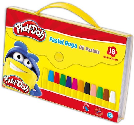 Play-Doh Pastel Boya Çantalı 18'li