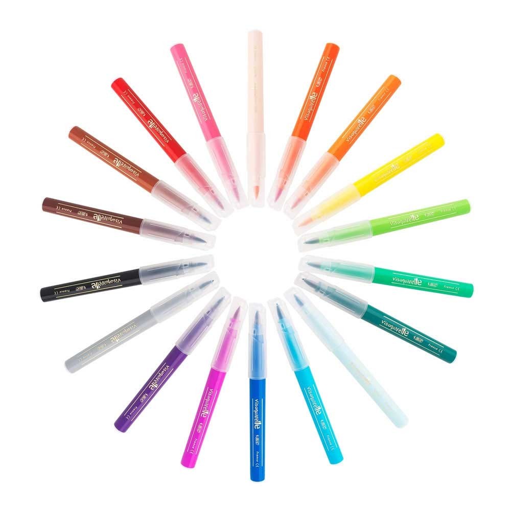 Bic Keçeli Kalem Fırça Uçlu 18'li