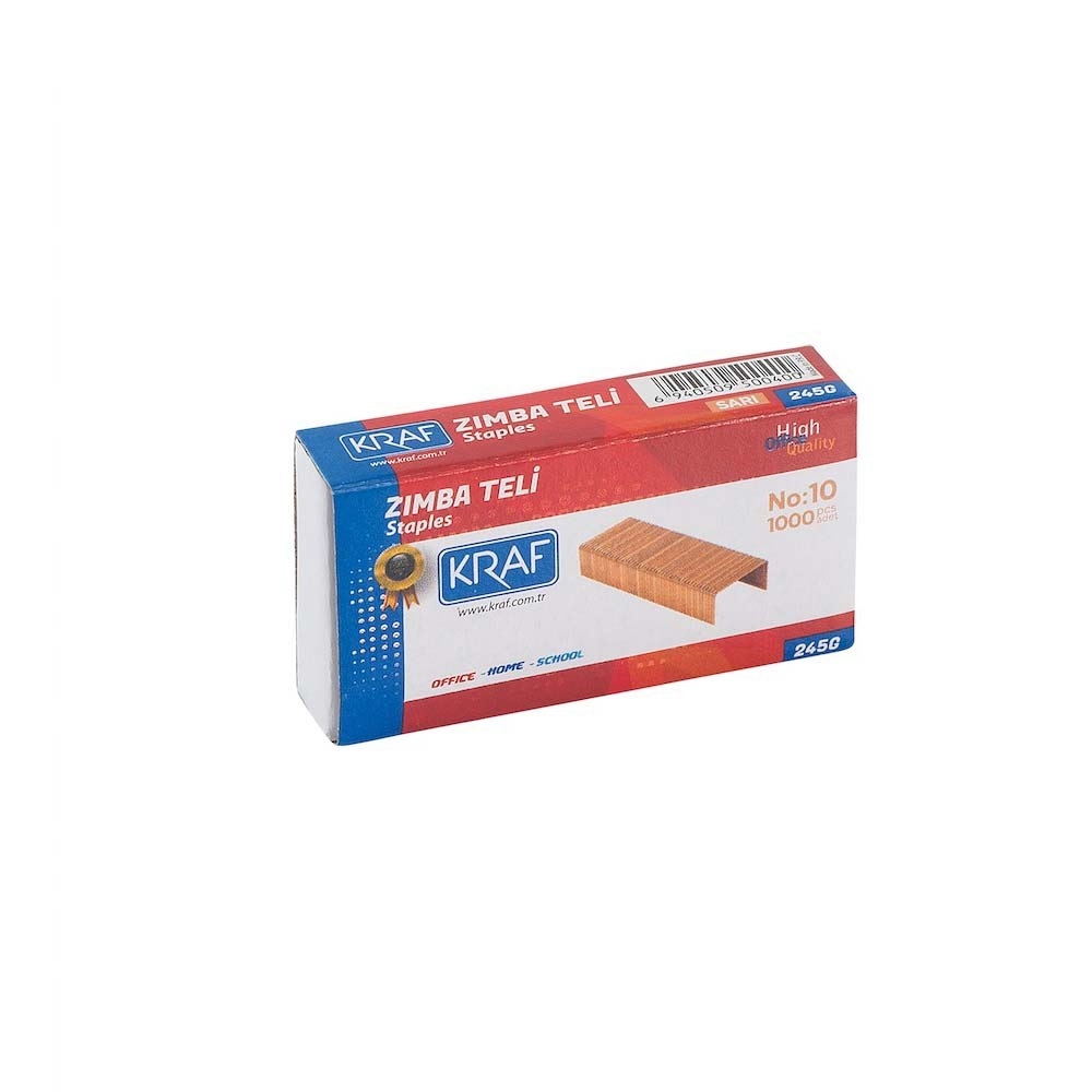 Kraf Zımba Teli Sarı No:10 245 g