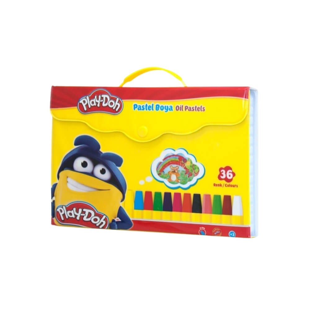 Play-Doh Pastel Boya Çantalı 36'lü