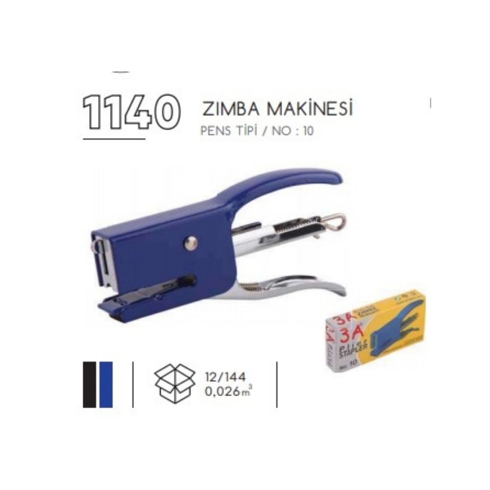 3A Zımba Makinesi Pens Tipi No:10
