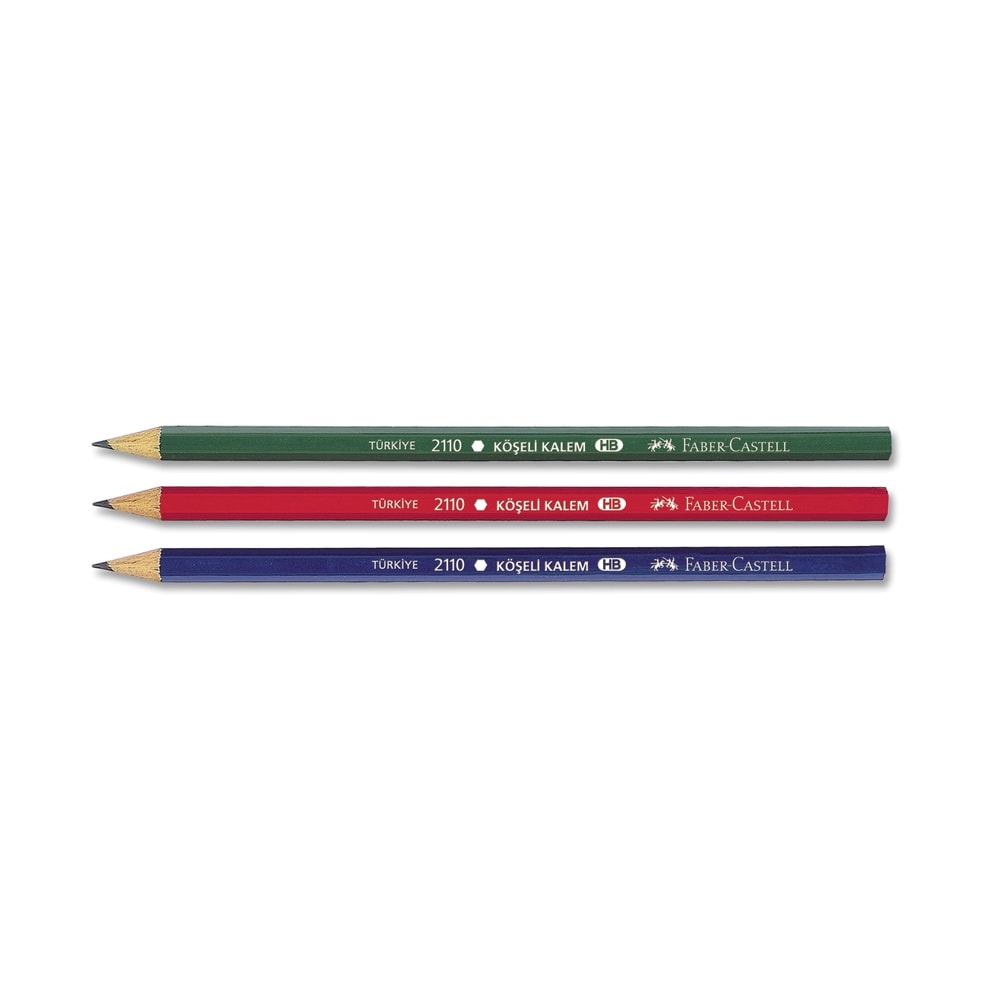 Faber-Castell Kurşun Kalem 2110 Köşeli