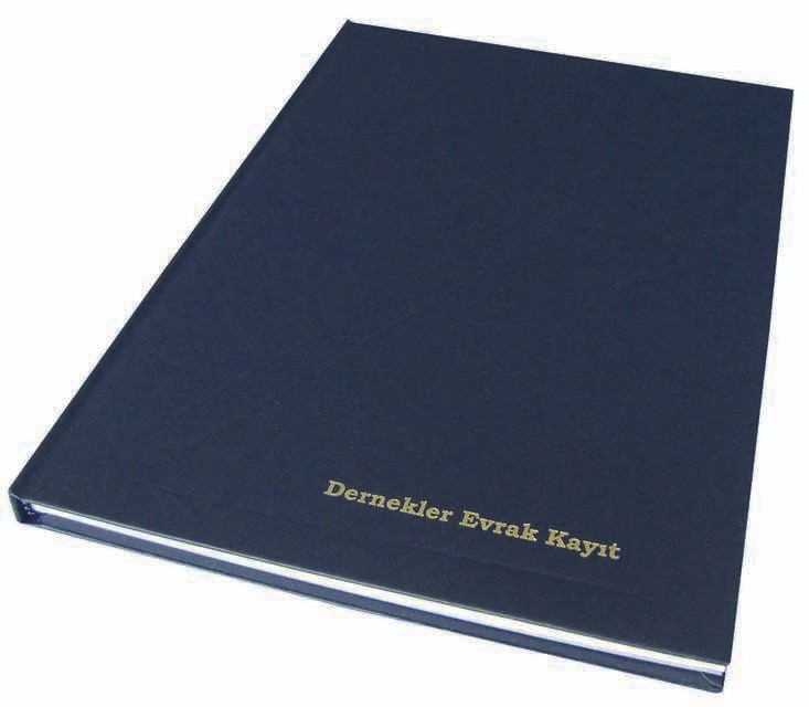 Dilman Dernek Evrak Kayıt Ciltli 96 Yaprak