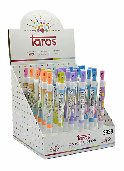 Taros Unick Color Kalem Şekilli Unicorn 2mm 48'li