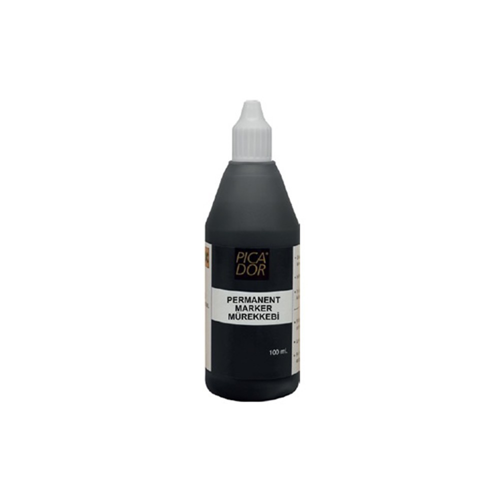 Picador Permanent Markör Mürekkebi 100 ml Siyah