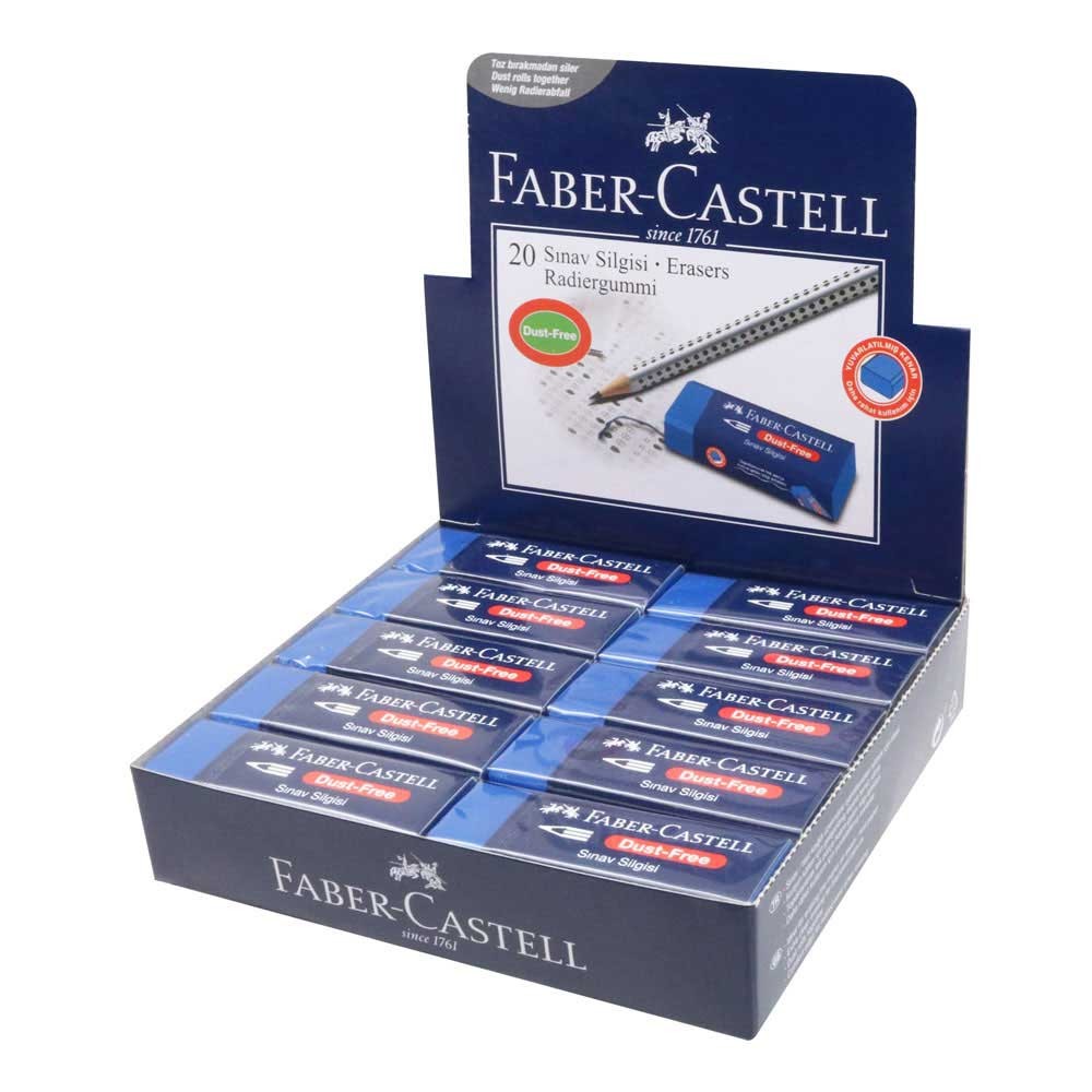 Faber-Castell Sınav Silgisi Mavi 20