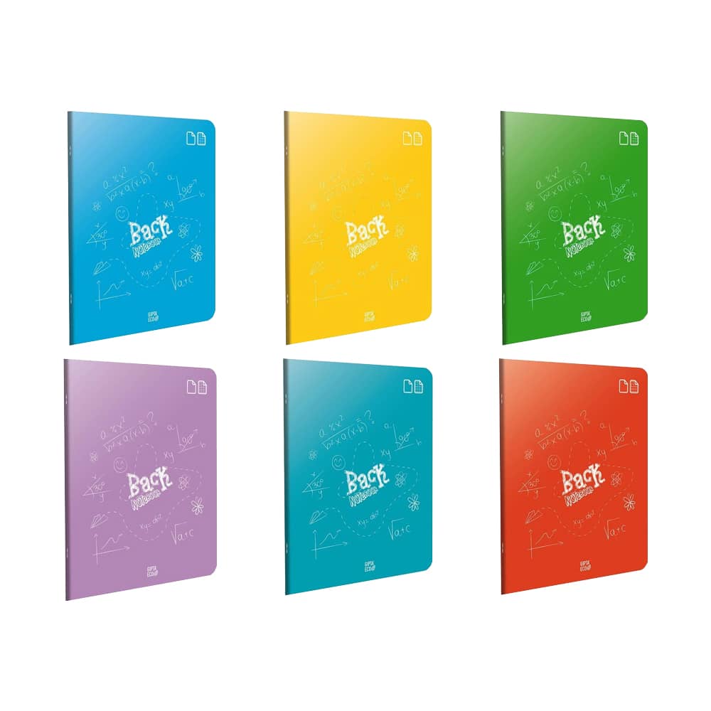 Gıpta Defter Back Tel Dikiş Pp Kapak A4 40 Yaprak Kareli