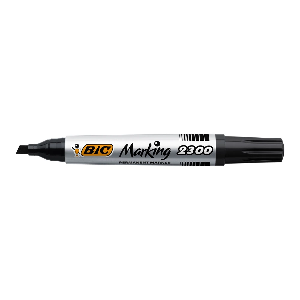 Bic Permanent Markör 2300 Kesik Uç Siyah