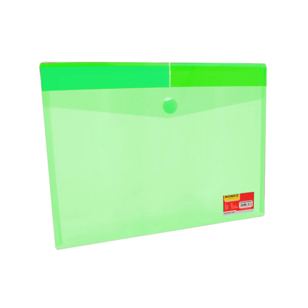Mondo Dosya Koruyucu Zarf A4 Yeşil