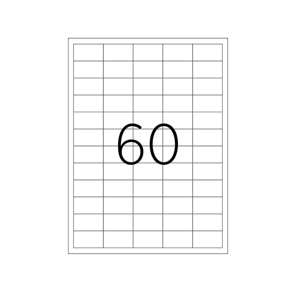 Tanex Laser Etiket 24x40 mm TW- 2260