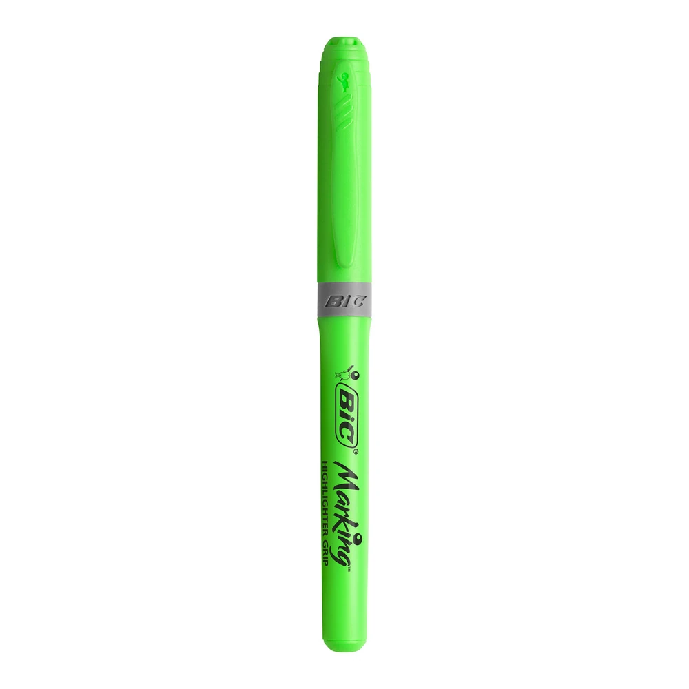 Bic Fosforlu Kalem Brite Liner Grip Kalem Tipi Yeşil