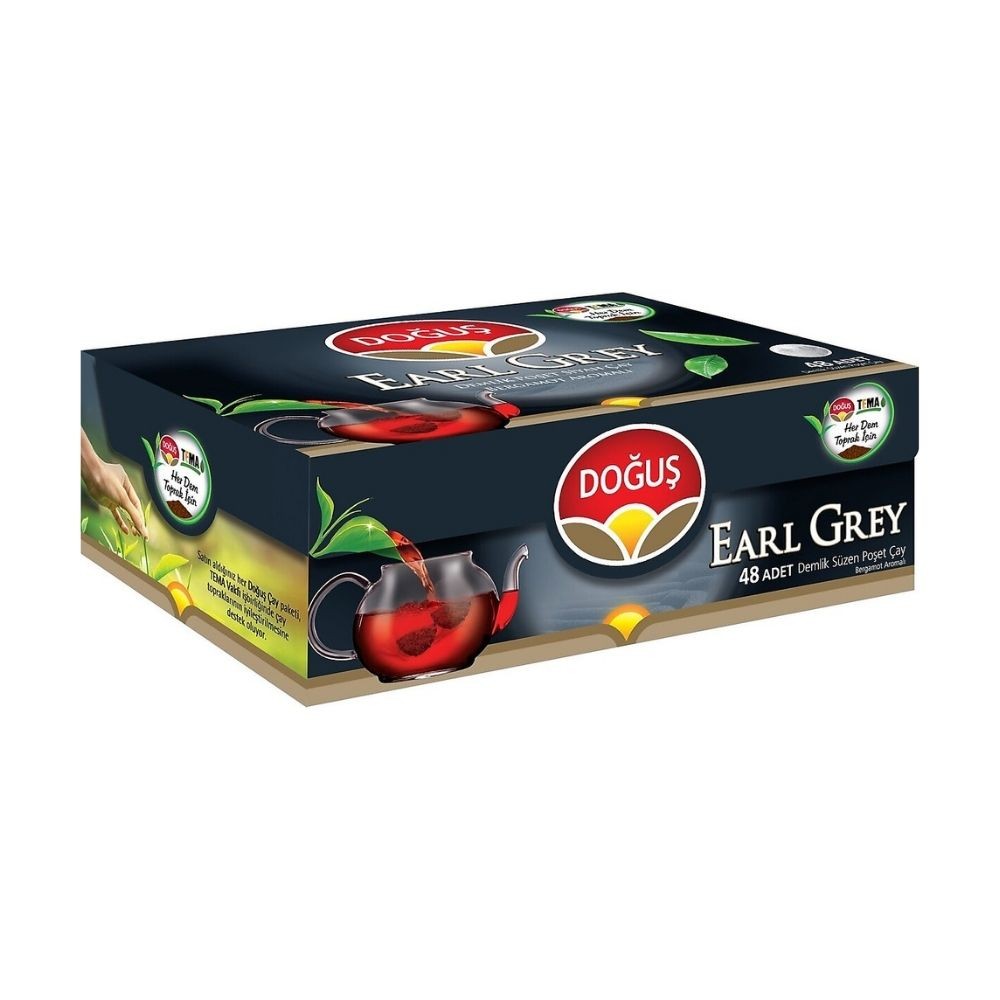 Doğuş Çay Earl Grey Demlik Poşet 3,2 gr 48'li