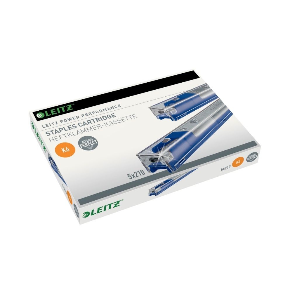 Leitz Zımba Teli K6 5551 İçin 26-40 Yaprak Mavi 5'li