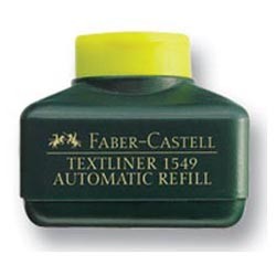 Faber-Castell Mürekkep Fosforlu Kalem İçin Sarı