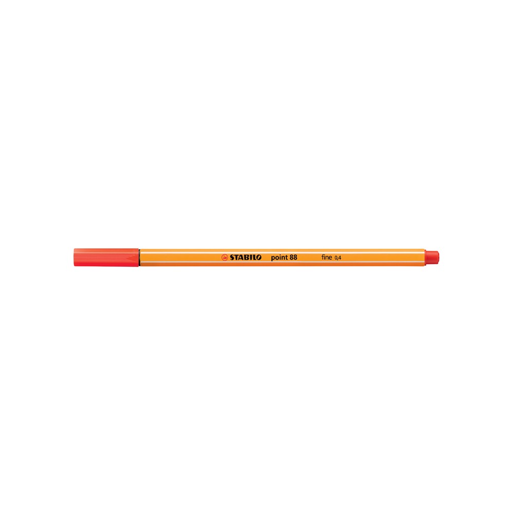 Stabilo Keçeli Kalem Point 88 0.4 mm Kızıl