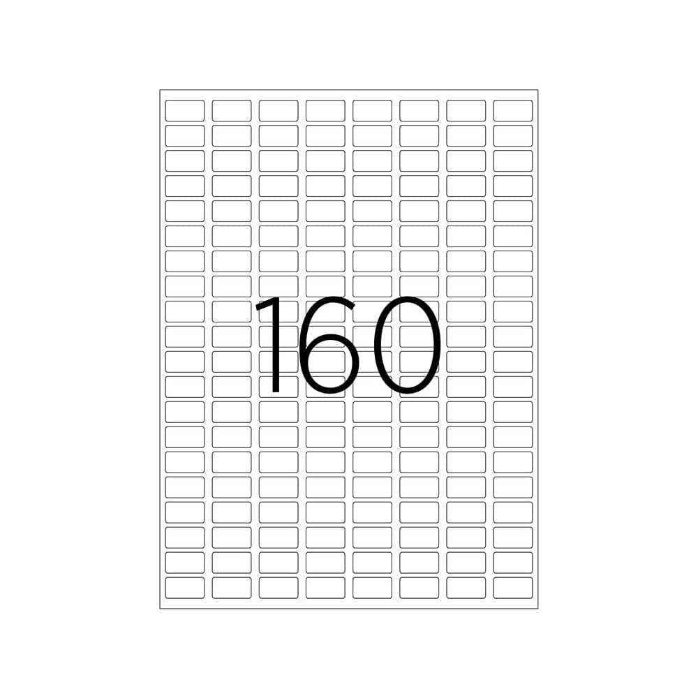 Tanex Laser Etiket 22x12 mm TW-2280
