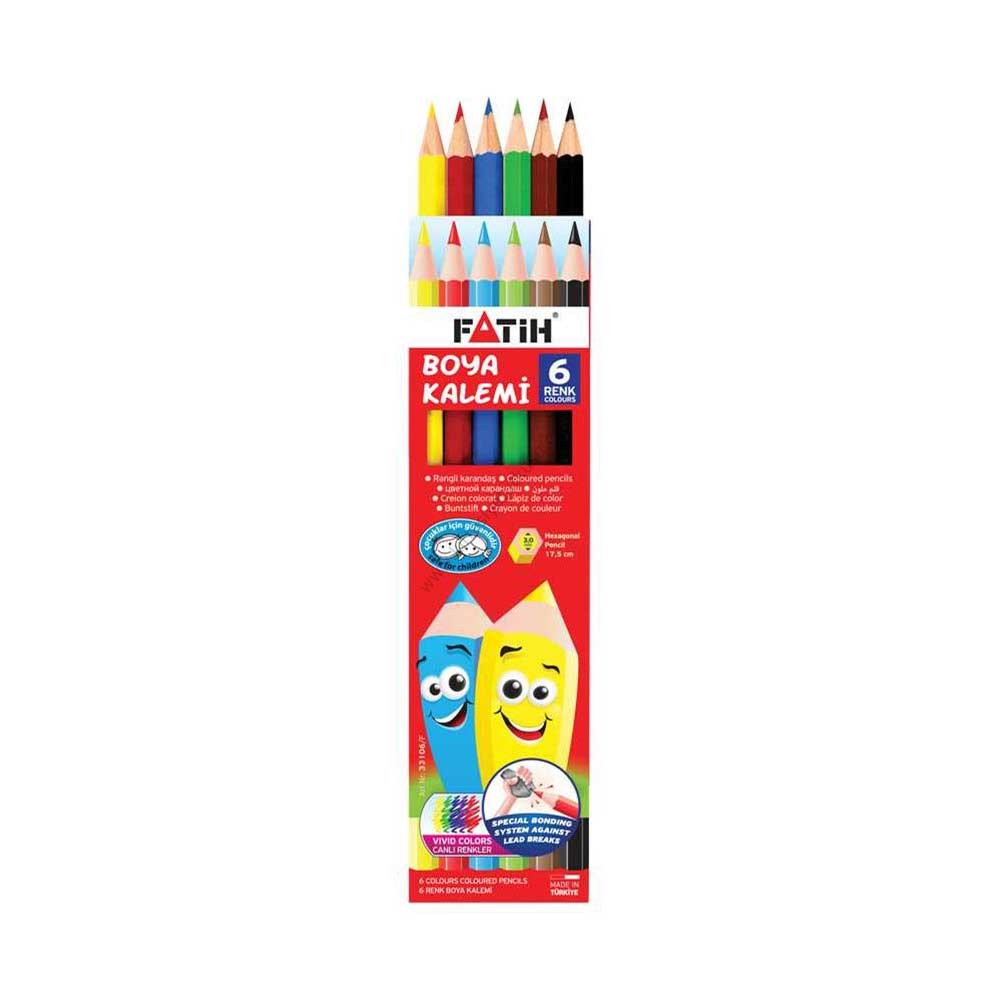 Fatih Kuru Boya Yarım Boy 6'lı