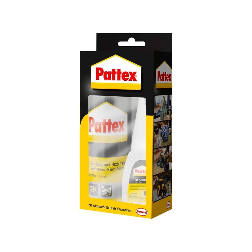 Pattex 2K Hızlı Yapıştırıcı 100+25 ml