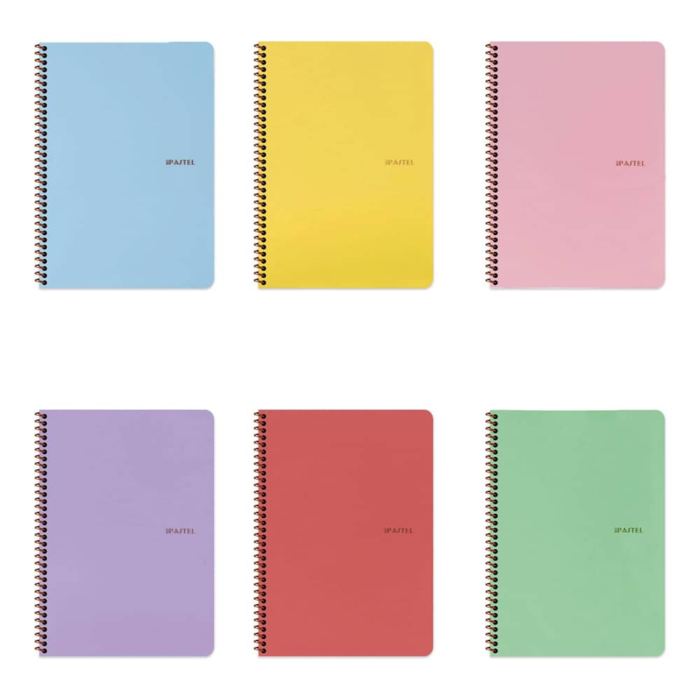Keskin Color Defter Pp Kapak Spiralli Pastel Note A4 100 Yaprak Çizgili