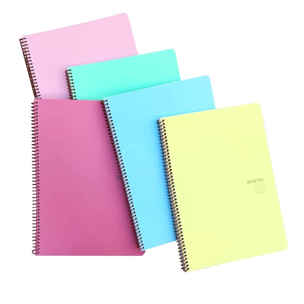 Keskin Color Defter Pastel Note Pp Kapak Spiralli 17x24 cm 100 Yaprak Çizgili