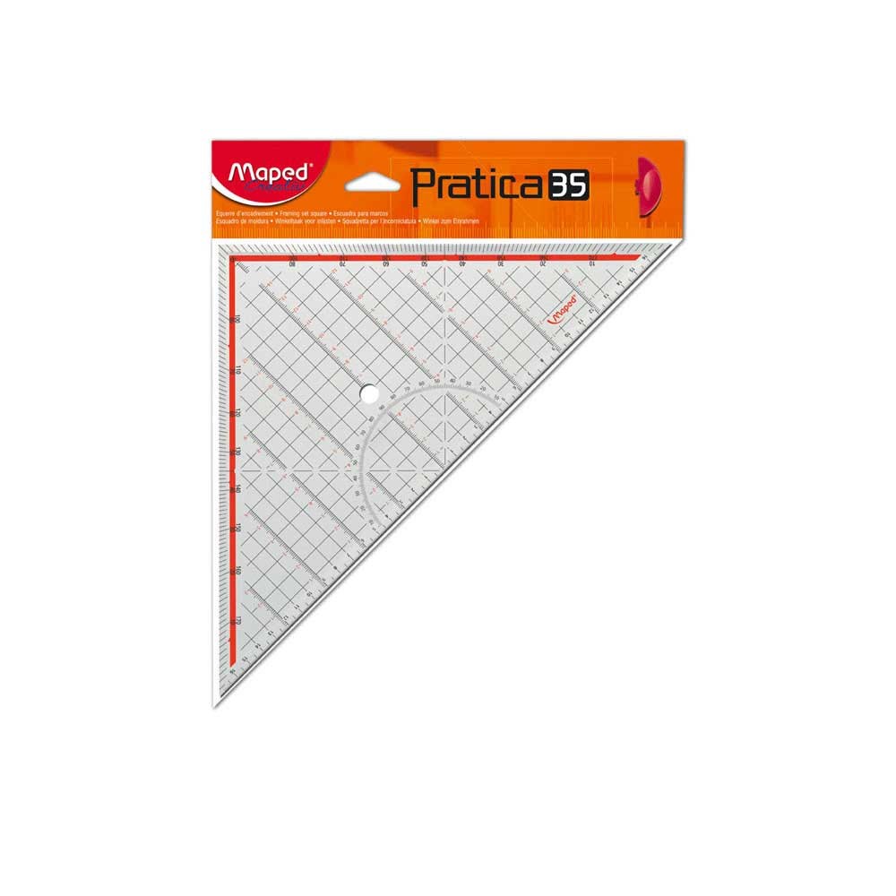 Maped Tekstil Gönyesi Pratica 35°