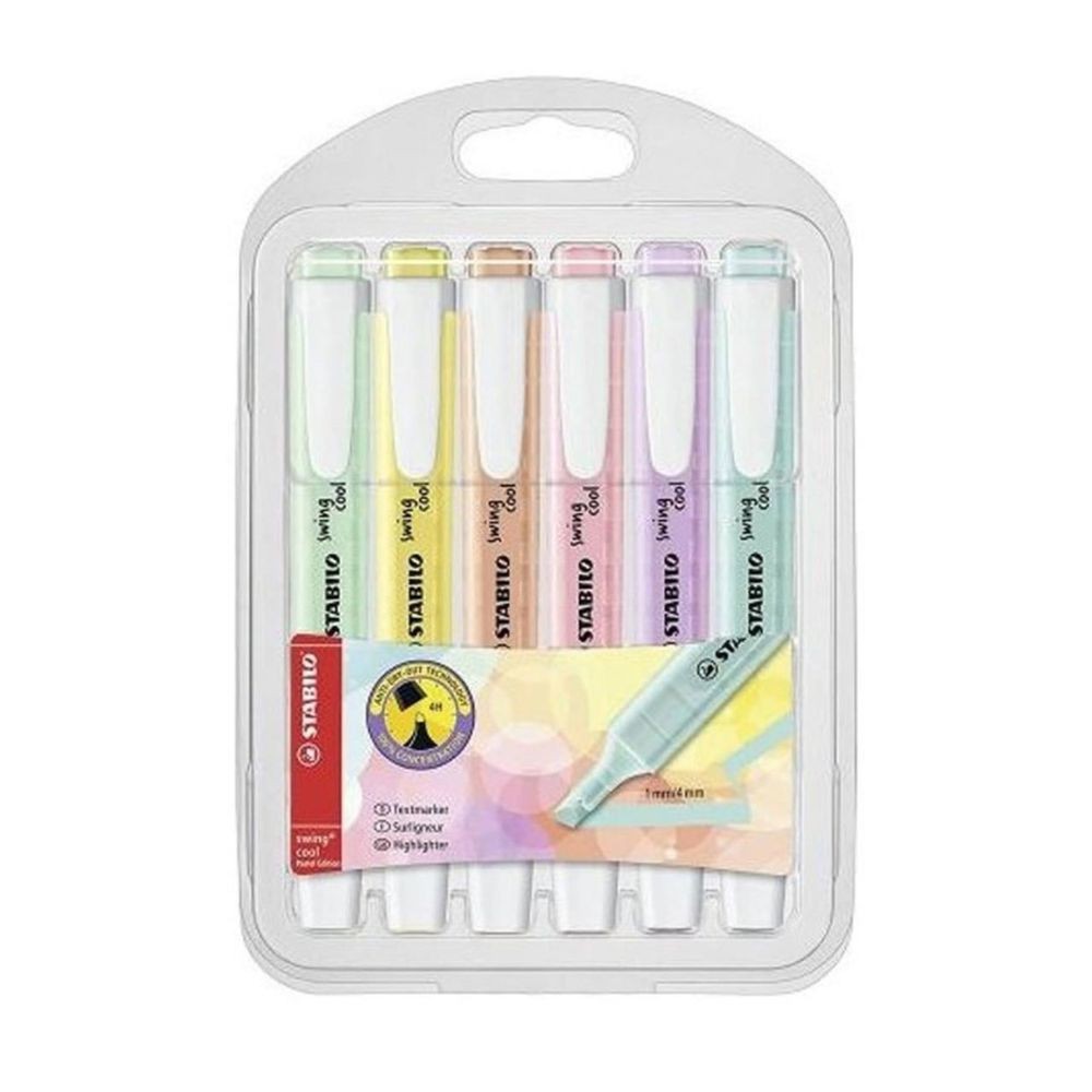 Stabilo Swing Cool Pastel 6'lı