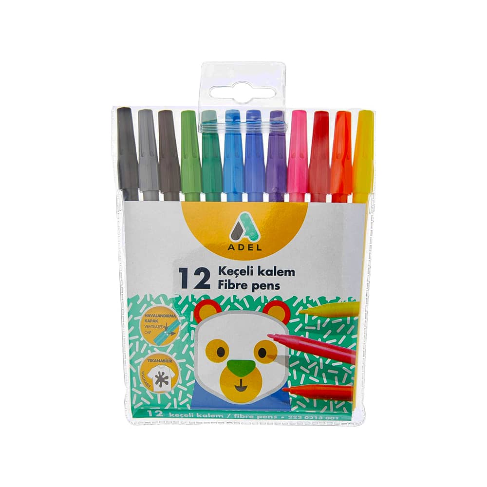 Adel Keçeli Kalem 12'li