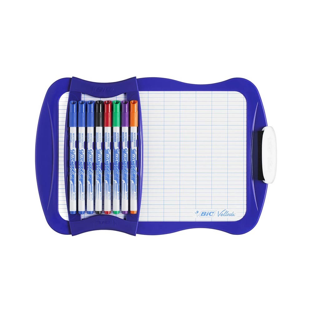 Bic Mini Çocuk Beyaz Tahta Seti 8 Adet Kalem + Silgi