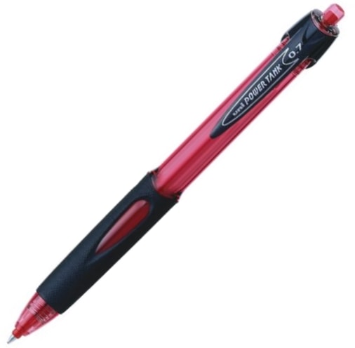 Uni-Ball Roller Kalem Jel SN-227 Power Tank 0.7 Kırmızı